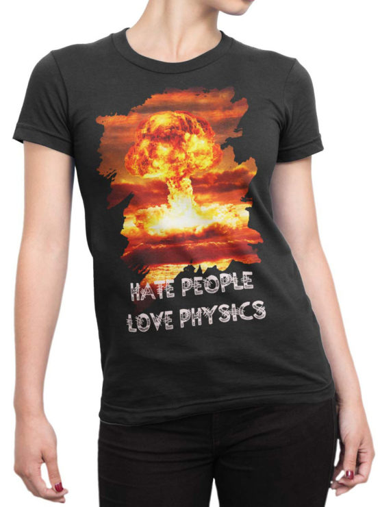 0021 Army T Shirt Nuclear Front Woman