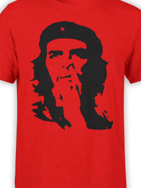 0145 Army T Shirt Che Guevara Nose Front Color