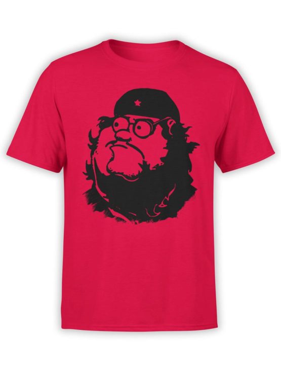 0198 Army T Shirt Peter Guevara Front Red