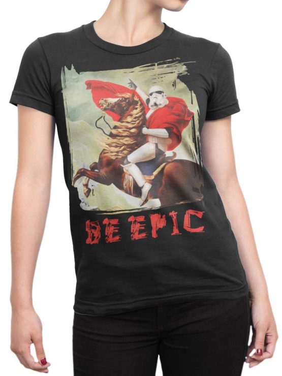 0309 Army T Shirt Epic Clone Front Woman