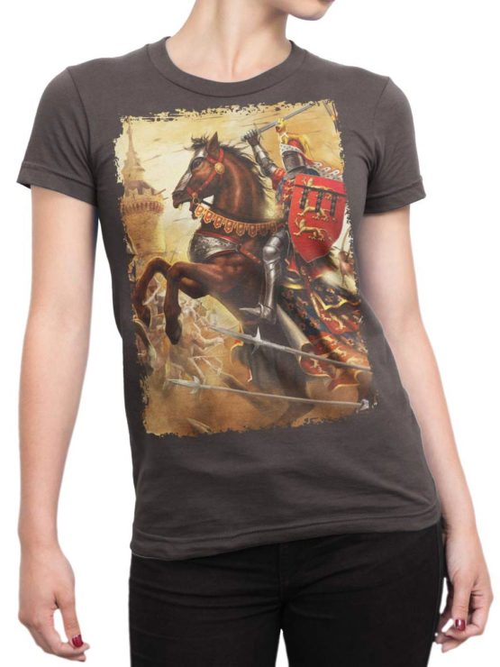 0329 Army T Shirt Battle Woman