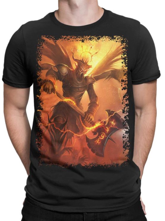 0335 Army T Shirt Demon Front Man