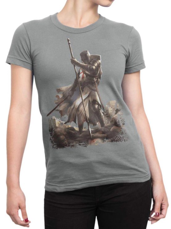 0359 Army T Shirt Victory Front Woman