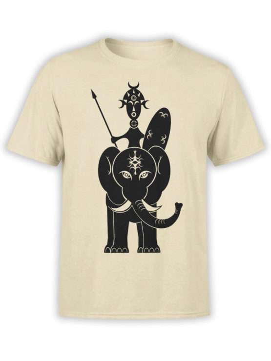 0522 Army T Shirt African Warrior Front
