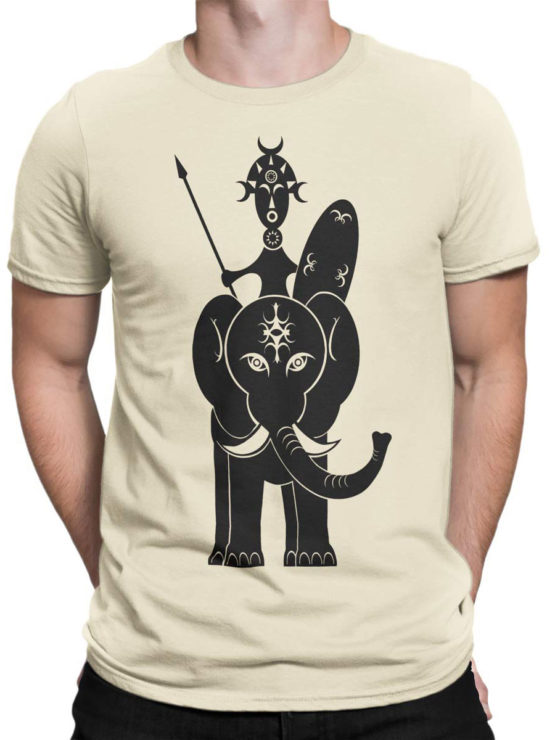 0522 Army T Shirt African Warrior Front Man