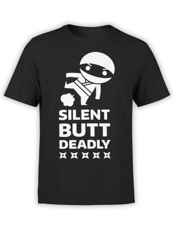 0543 Army T Shirt Silent Ninja Front