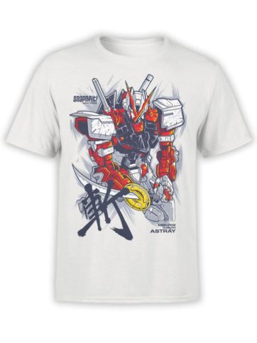 500 Army T Shirt Gundam Astray FrontAsh