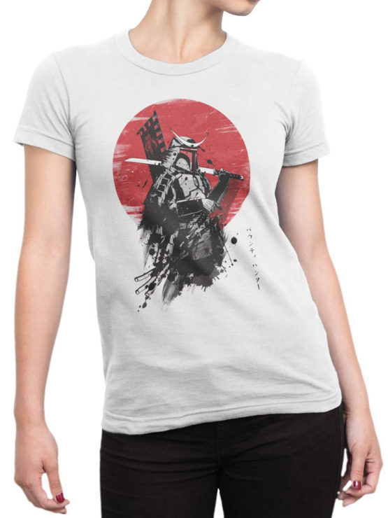 0898 Samurai Shirt Warrior Front Woman