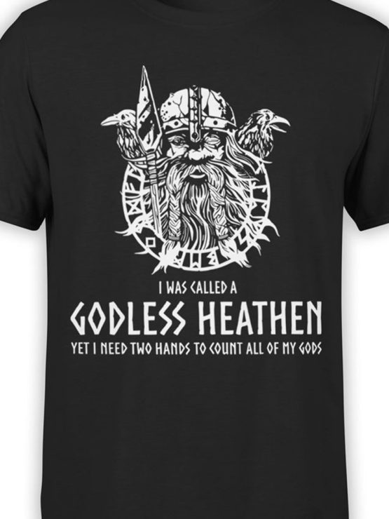 0934 Cool T Shirts Godless Front Color